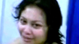 Shy Malaysian MILF Strips for the Camera