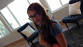 Party teen blowjob cumshot