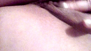 A 50-year-old woman with a beautiful pussy masturbates.
