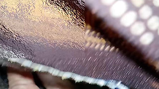 Married stepsister was fucked from behind by her step-brother in the backyard all night