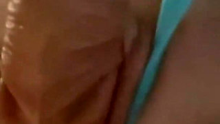 Dick Rubbing Petite Pussy Under Skirt in Train