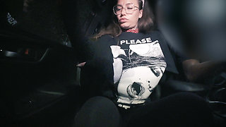 She Got Her Mouth Full of Cum