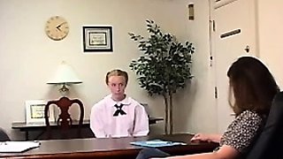 Amateur redhead sucks tons of cocks