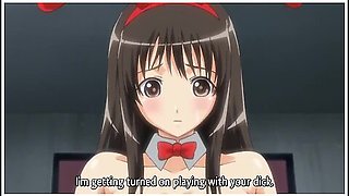 Threesome With 2 Horny Girls On Clubhouse Anime Hentai With Hentai Anime