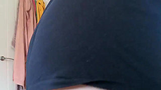 Just me shaking my big ass and big titties - Homemade Wife