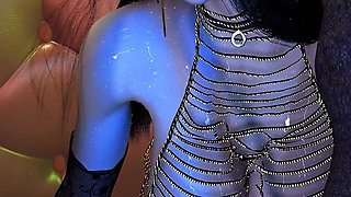 3D Big Boobs Slut Wearing Hot Pantyhose Got Fucked so Hard