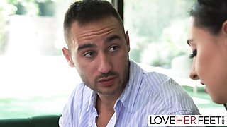 Babe porn with inviting Hailey Rose from Love Her Feet