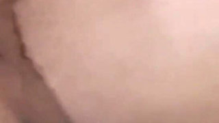 Married Housewife Enjoys Riding Her Cuckold and Is Interrupted When They Try to Open Her Bedroom Door