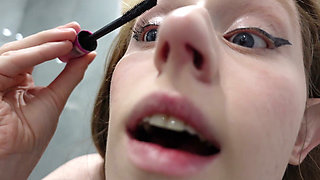 I Put on Makeup Naked