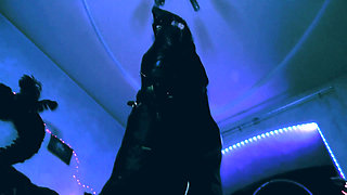 Mistress Eva Latex full leather fetish boots domina uniform bdsm kink hot milf