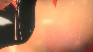 Anime Milk Girl Has Anal While Holding up Victory Signs