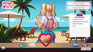 EP2: Day 2: Beach Activities - Futa Zone Lewd Control