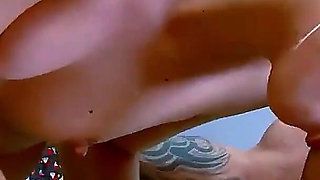 Blonde skinny teen Jakeline fucked by a soldier with a big cock