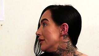 Mexicana blowjob with her big boobs