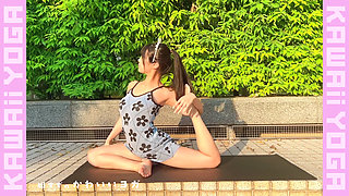 Denim Short Shorts Compilation, KAWAII YOGA