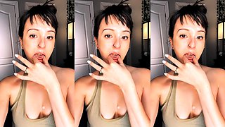 Emo Teen Becka Solo Webcam Masturbation Porn