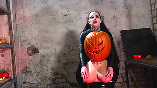 Halloween Nipple and Smoking Fetish