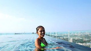 Anal fucking my big ass Thai girlfriend
