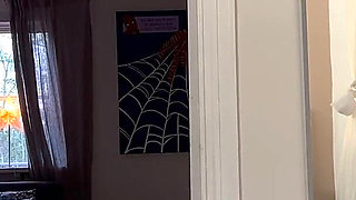 Perfect MILF with Perfect Natural Tits Rides Until She Exploades in an Orgasm