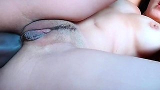 Beautiful Teen Takes First Cum In Ass. Anal Creampie
