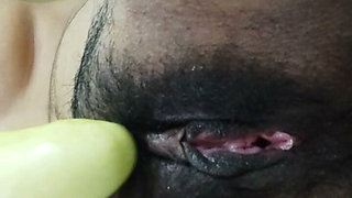Desi Hot Girl Cucumber in Pussy