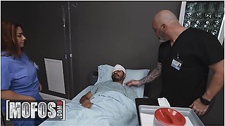 Naughty Nurse Chloe Copper Takes A Ride On Her Colleagues Hard Cock In The Hospital