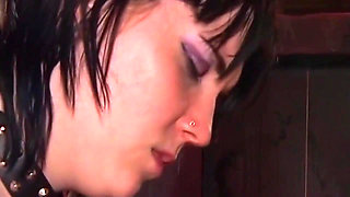 Tattooed Mature MILF Endures Strict Caning Discipline