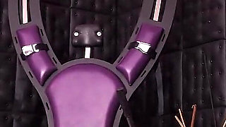 Lady Medea Mercyless Hard Cock Waxing on the Rack