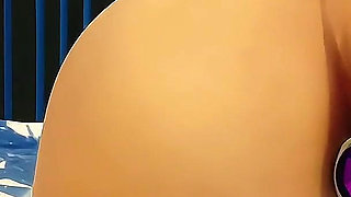 In Pantyhose: Plugged Ass Tease