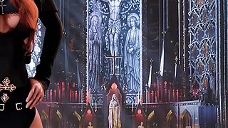 Sisters in Sin Gameplay Part 12 - Lust Performs the Sexual Ritual with Esther in the Library