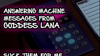 AUDIO ONLY - Answering machine messages 1 suck them for me