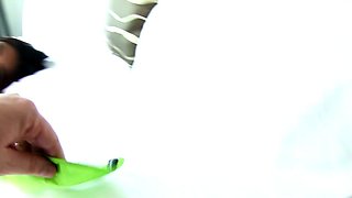 Blindfolded Ladyboy Finally Fucked