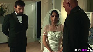 Penelope Fucks Stepdad on Wedding Night