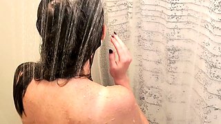 Brunette big boobs takes it also anal