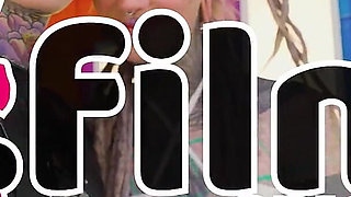 Tattoo Alternative Anal Sluts Share a Black Tattooed Cock