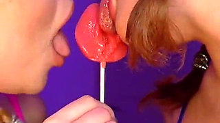 Asmr Lollipop Licking From 2 Students