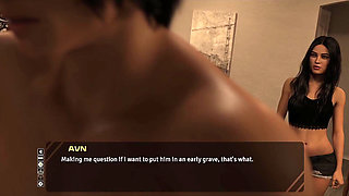 Move the Chains - Stunning Long Haired Brunette Loves Being Teased by Me  Taboo Hentai 3D Game