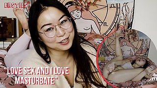 Toys Herself With Vibrator