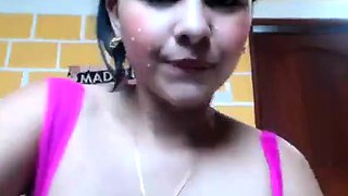 Big Tits Latina Webcam Show