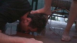 It Rained so Lick the Floor Bitch!