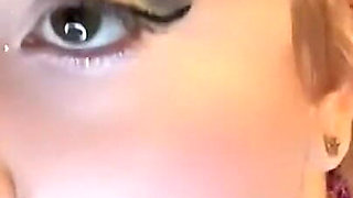 Squirting Dildo Explodes on Face