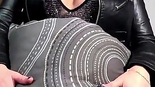 Cigar-fetish Goddess Leather, Spit, Dildo JOI and Pussy Smoking Play