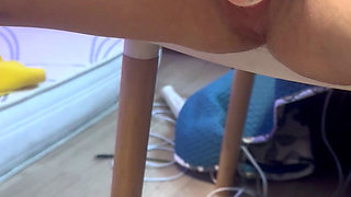 I lower the chair