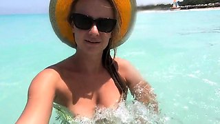 Swimming Naked in Cuba's Atlantic Ocean Waters