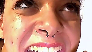 Ggg - Sexy Brunette with Big Tits Gets Pissed on in Pool by Ggg Studs