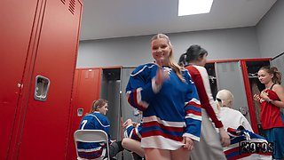Harlow's Wild Desire in a Steamy Locker Room Affair