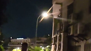 Cum Walk & Public Wetting After Piss Sex