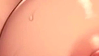 Waifu Mature Secretary POV - Office Phone Call Close-up Boob Teasing Undressing