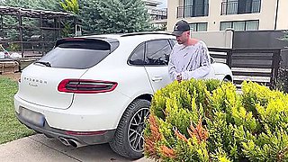 Stepdad Caught His Stepson Sucking The Gardener And Joined Them