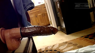 Big Dildo Fills My Ass